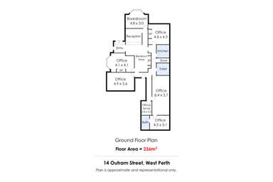 EULLA HOUSE, 14 Outram Street West Perth WA 6005 - Floor Plan 1