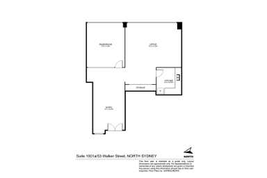 Suite 1001a, 53 Walker Street North Sydney NSW 2060 - Floor Plan 1