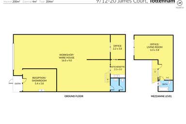 9/12-20 James Court Tottenham VIC 3012 - Floor Plan 1