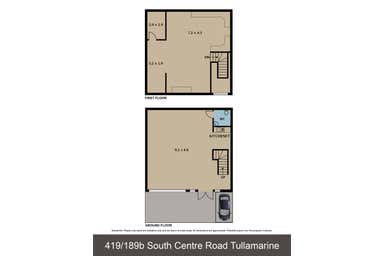 419/189B South Centre Road Tullamarine VIC 3043 - Floor Plan 1