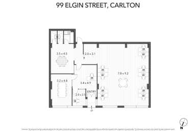 99 Elgin Street Carlton VIC 3053 - Floor Plan 1