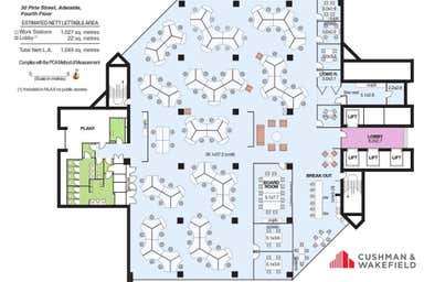 30 Pirie Street Adelaide SA 5000 - Floor Plan 1