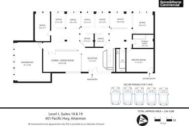 18&19, 401 Pacific Highway Artarmon NSW 2064 - Floor Plan 1