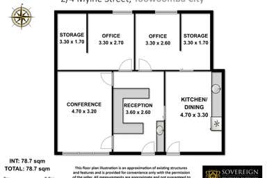 Mylne Street Professional Centre, 4/4 Mylne Toowoomba City QLD 4350 - Floor Plan 1