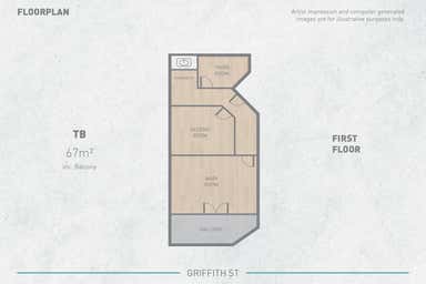 B, 82 Griffith St Coolangatta QLD 4225 - Floor Plan 1