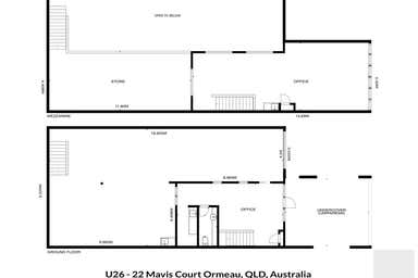 26/22 Mavis Court Ormeau QLD 4208 - Floor Plan 1