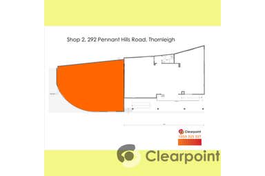 Shop 2, 292 Pennant Hills Road Thornleigh NSW 2120 - Floor Plan 1