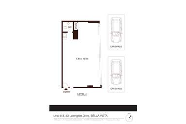 4.13, 33 Lexington Drive Bella Vista NSW 2153 - Floor Plan 1