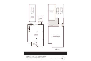 88 Mitchell Road Alexandria NSW 2015 - Floor Plan 1