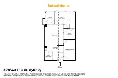 508/315-321 Pitt Street Sydney NSW 2000 - Floor Plan 1