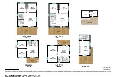 Safety Beach Bungalows, 41A Safety Beach Drive Safety Beach NSW 2456 - Floor Plan 1