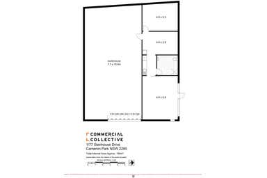 1/77 Stenhouse Drive Cameron Park NSW 2285 - Floor Plan 1