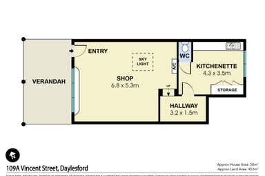 109a Vincent Street Daylesford VIC 3460 - Floor Plan 1