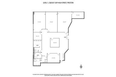Level 1, C&D, 501-509 High Street Preston VIC 3072 - Floor Plan 1