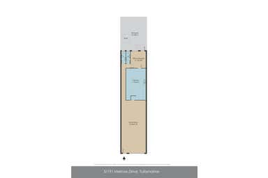 3/191 Melrose Drive Tullamarine VIC 3043 - Floor Plan 1