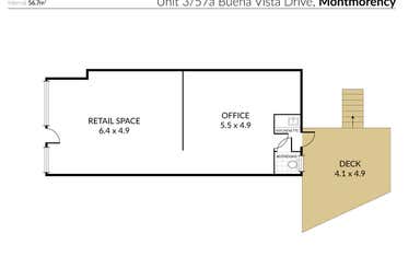3/57A Buena Vista Drive Montmorency VIC 3094 - Floor Plan 1