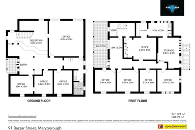 Foley Truscott House, 91 Bazaar Street Maryborough QLD 4650 - Floor Plan 1