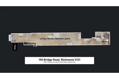 G, 195 Bridge Road Richmond VIC 3121 - Floor Plan 1