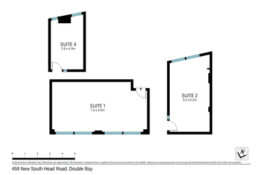 Suite 1, 2 & 4, 459 New South Head Road Double Bay NSW 2028 - Floor Plan 1