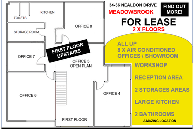 1/34-36 Nealdon Drive Meadowbrook QLD 4131 - Floor Plan 1