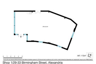 Shop 1, 29-33 Birmingham Street Alexandria NSW 2015 - Floor Plan 1