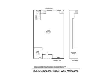 651-653 Spencer Street West Melbourne VIC 3003 - Floor Plan 1