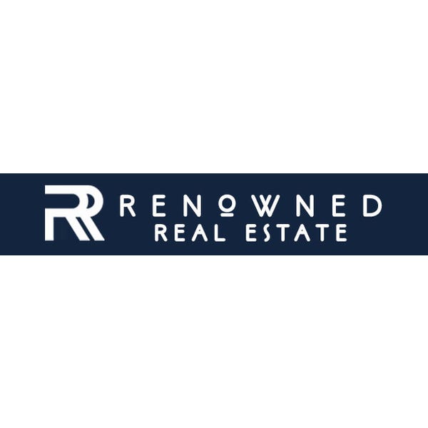 RENOWNED REAL ESTATE logo