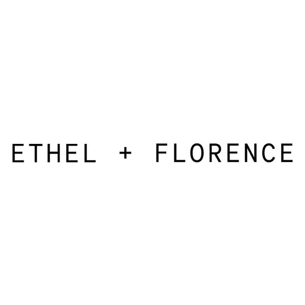 ETHEL + FLORENCE - NEW FARM logo