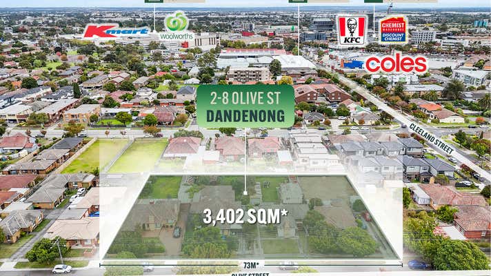 2-8 Olive Street, Dandenong, VIC 3175 - Development Site & Land For Sale - realcommercial