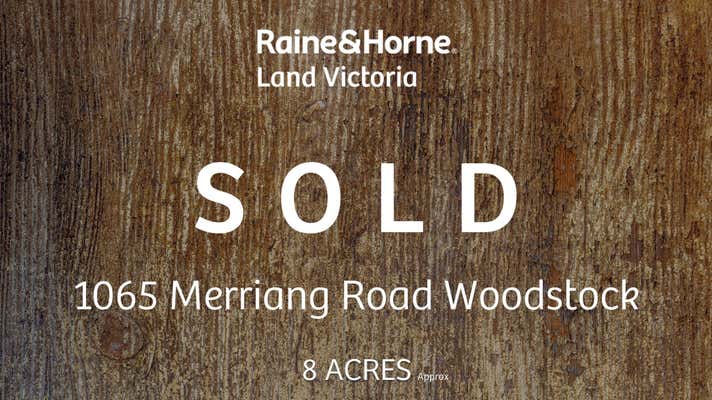 Sold Development Site & Land at 1065 Merriang Road, Woodstock, VIC 3751 - realcommercial