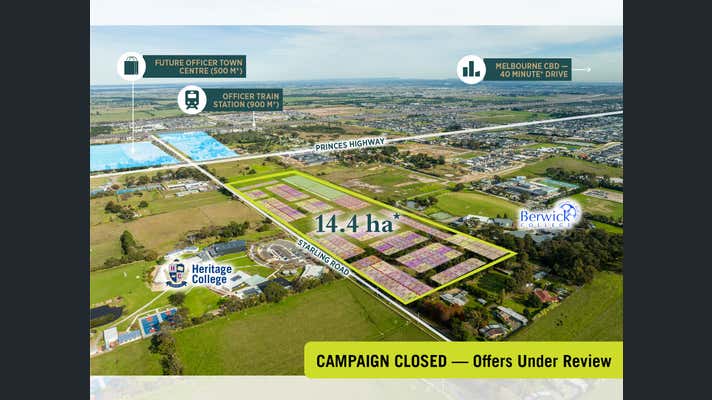 Lots 1, 4 & 5 And 87 Starling Road, Officer, VIC 3809 - Development Site & Land For Sale - realcommercial