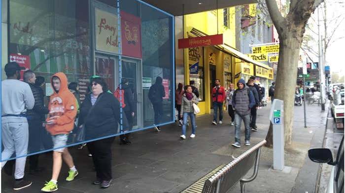 Asics store shop elizabeth street melbourne