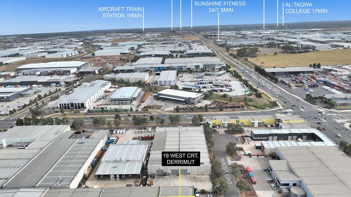 19 West Court, Derrimut, VIC 3026 - Industrial & Warehouse