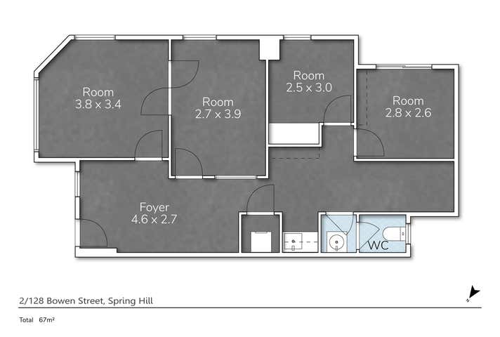 2/128 Bowen Street Spring Hill QLD 4000 - Image 13
