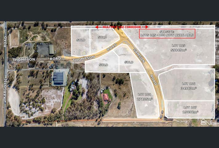 Lots 105 - 108 Thompson Road & Samson Road Mundijong WA 6123 - Image 2