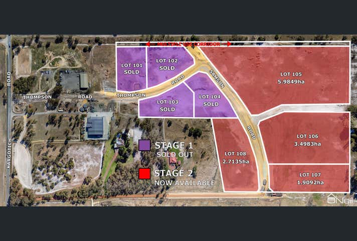 Lots 105 - 108 Thompson Road & Samson Road Mundijong WA 6123 - Image 1