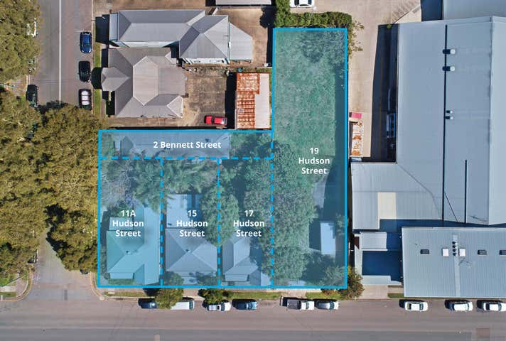 11a, 15, 17 & 19 Hudson Street & 2 Bennett Street Hamilton NSW 2303 - Image 1