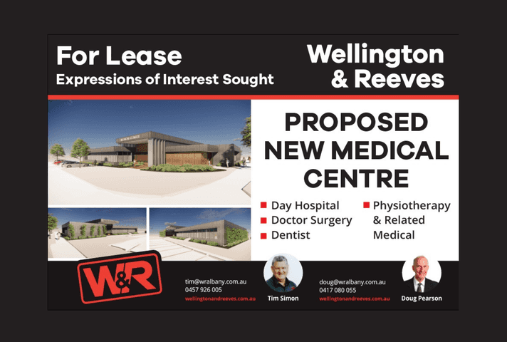 Rent solar panels at Proposed Medical Centre, Corner Angove Road & Pretious Street Spencer Park, WA 6330