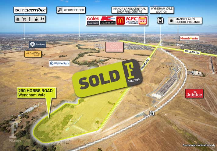 Sold Development Site & Land at 290 Hobbs Road, Wyndham Vale, VIC 3024 - realcommercial
