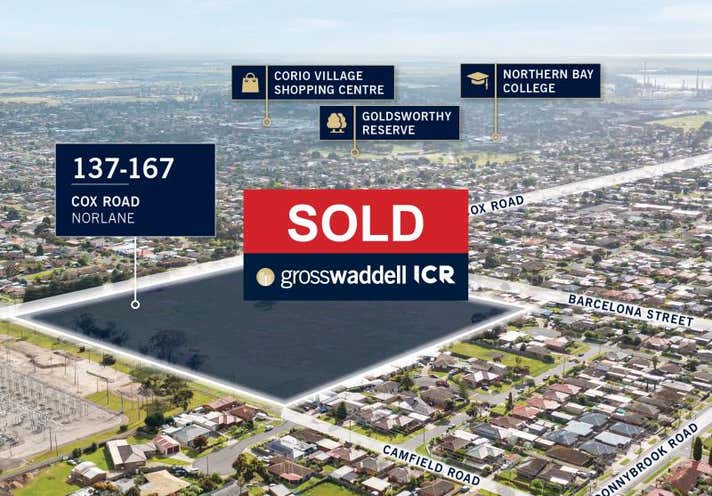 Sold Development Site & Land at 137-167 Cox Road, Norlane, VIC 3214 - realcommercial