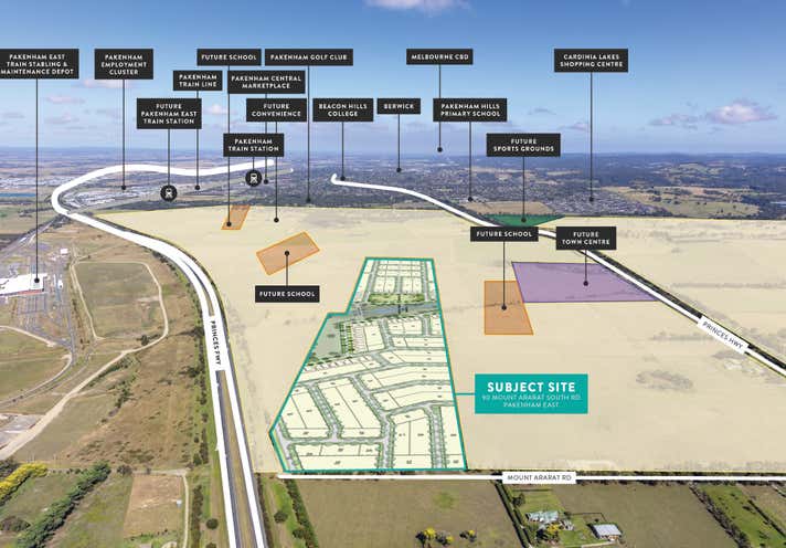 Sold Development Site & Land at 90 Mount Ararat South Road, Pakenham, VIC 3810 - realcommercial