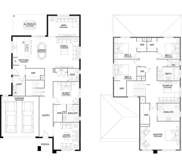 Washington 37 Home Design & House Plan by Simonds Homes