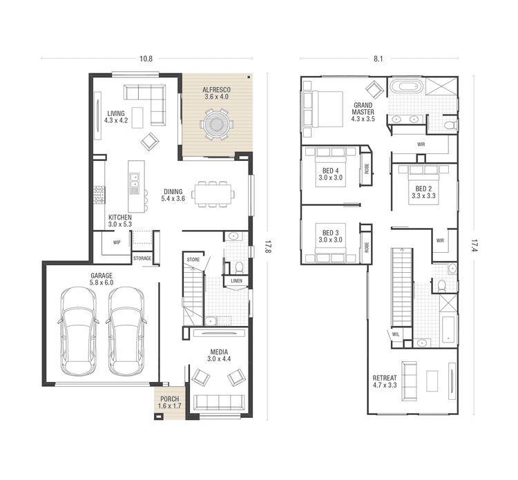 Regency Home Design & House Plan by Ausbuild