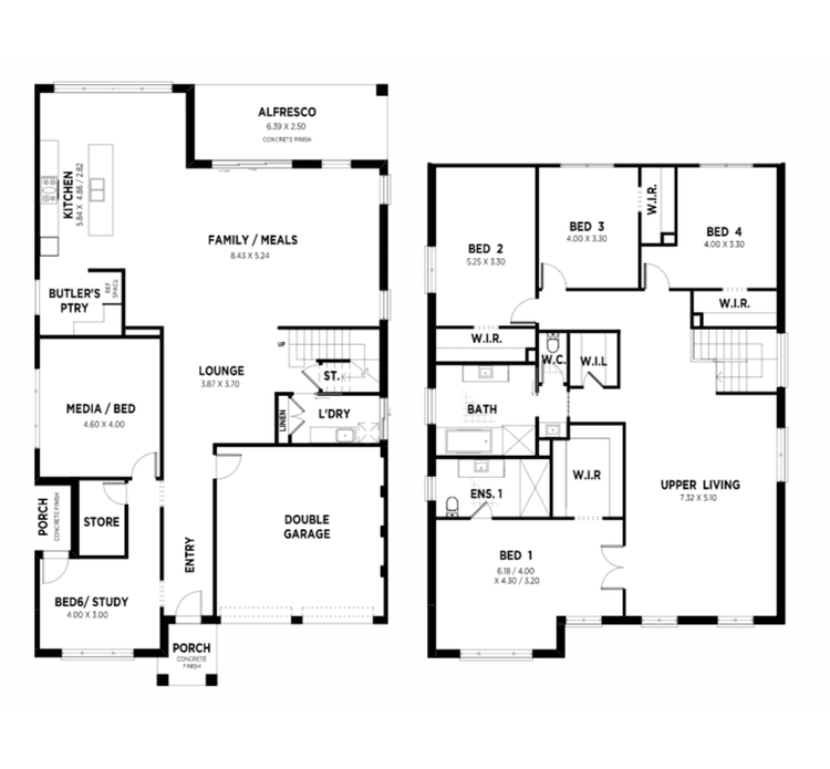 The Grandworth Dynasty Home Design & House Plan by Allcastle Homes