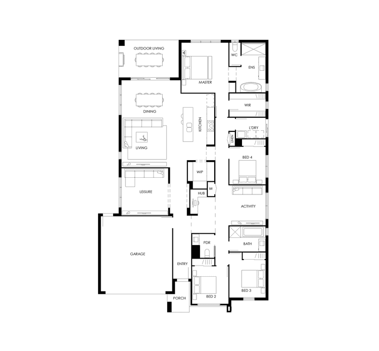 Woodhaven 28 Home Design & House Plan by Creation Homes