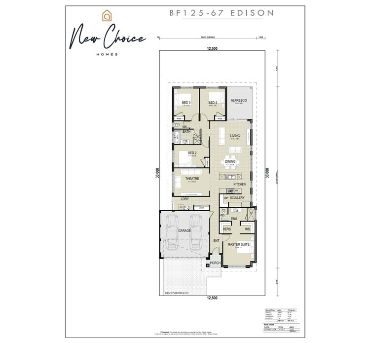 Edison Home Design & House Plan by New Choice Homes