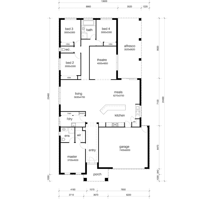 The Jamieson Floor Plan