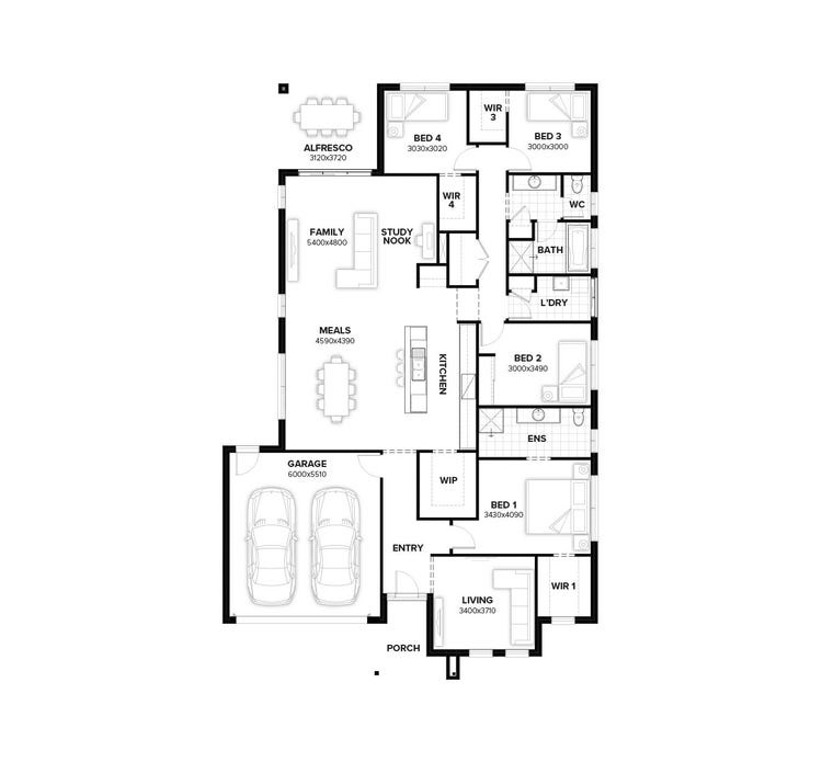 Coleman Home Design & House Plan by Burbank Homes