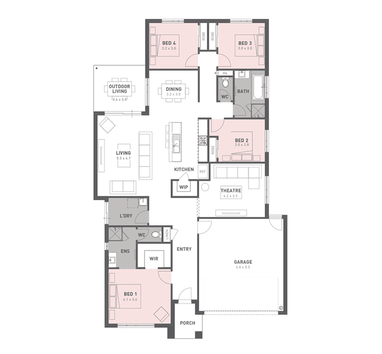 Vibe 23 Home Design & House Plan by Homebuyers Centre Docklands