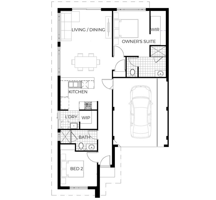 The Baltimore Home Design & House Plan by B1 Homes